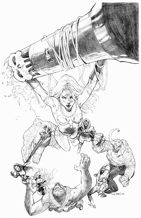 Tony Daniel Pencils