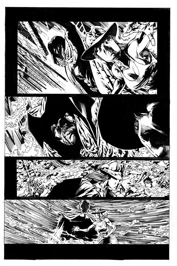 Spectre By Phillip Tan, inks by Ulises Curiel