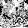 Secret Avengers By Scalera inks by Curiel