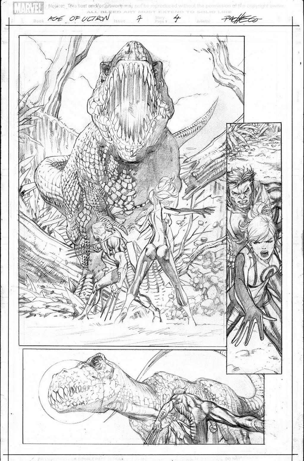 AgeUltron 7-4pencils by Carlos Pacheco