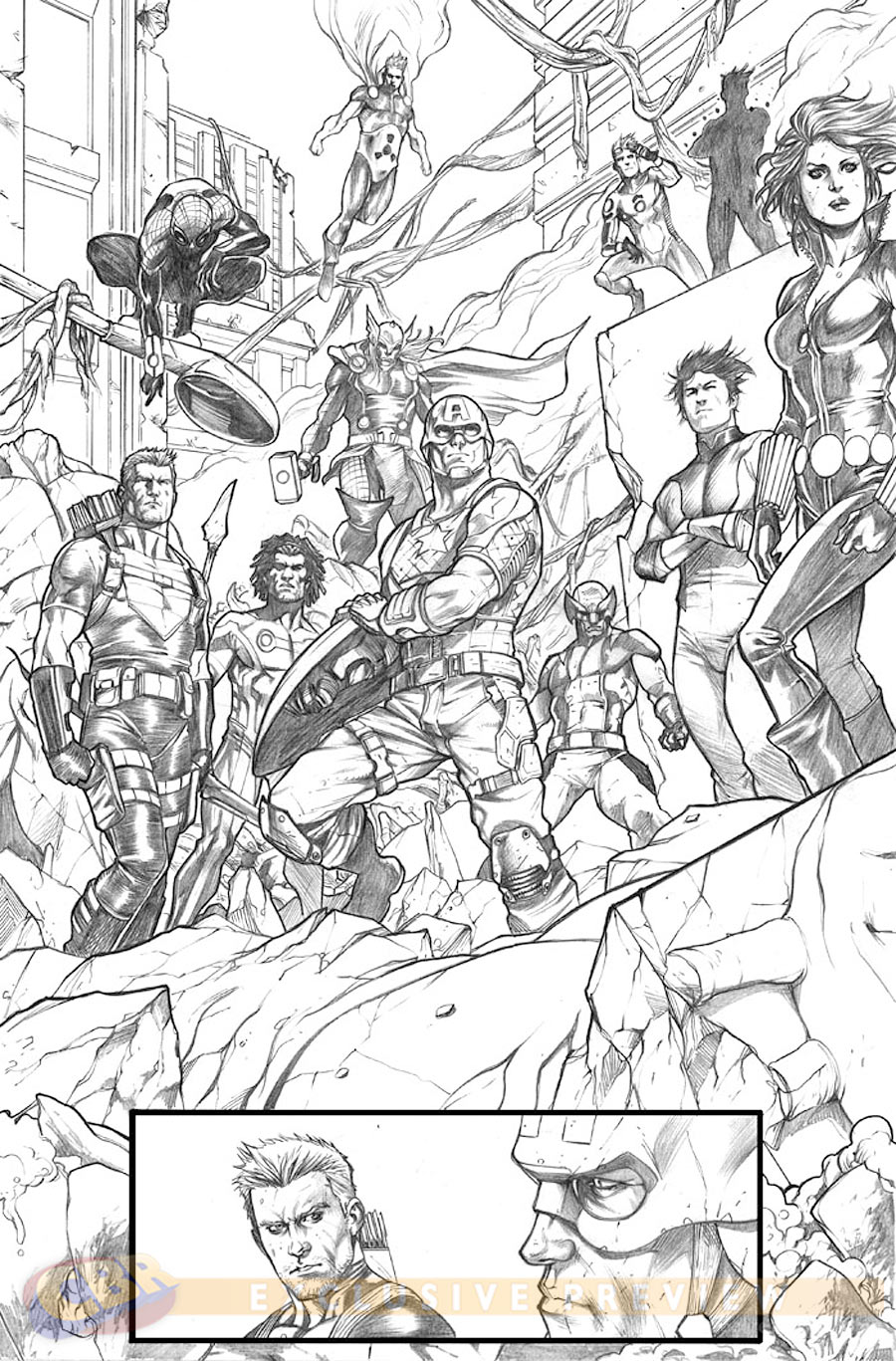Avengers By Casselli 2