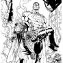 Superman/Batman pencils by Mankhe, inks by Curiel