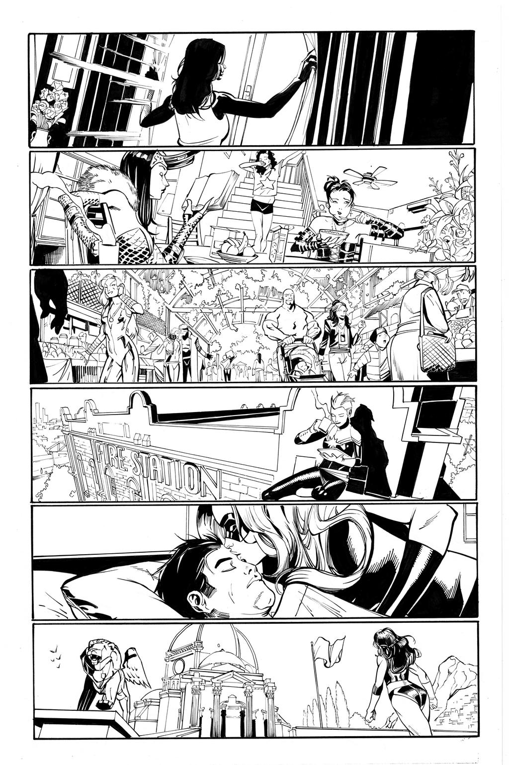 A Force 1 By Jorge Molina inks Curiel