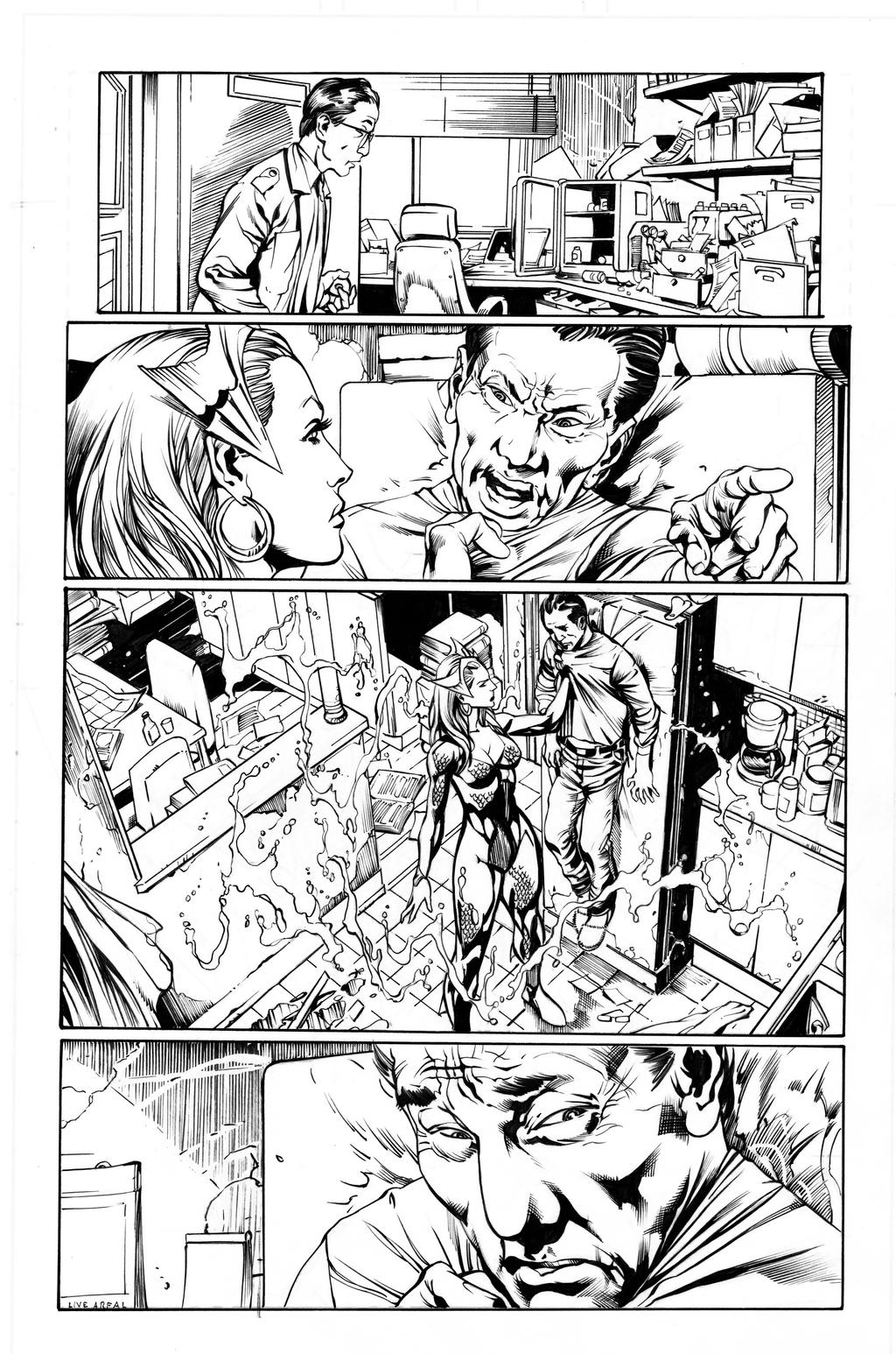 Aquawoman?.. Mera by Reis inks Curiel
