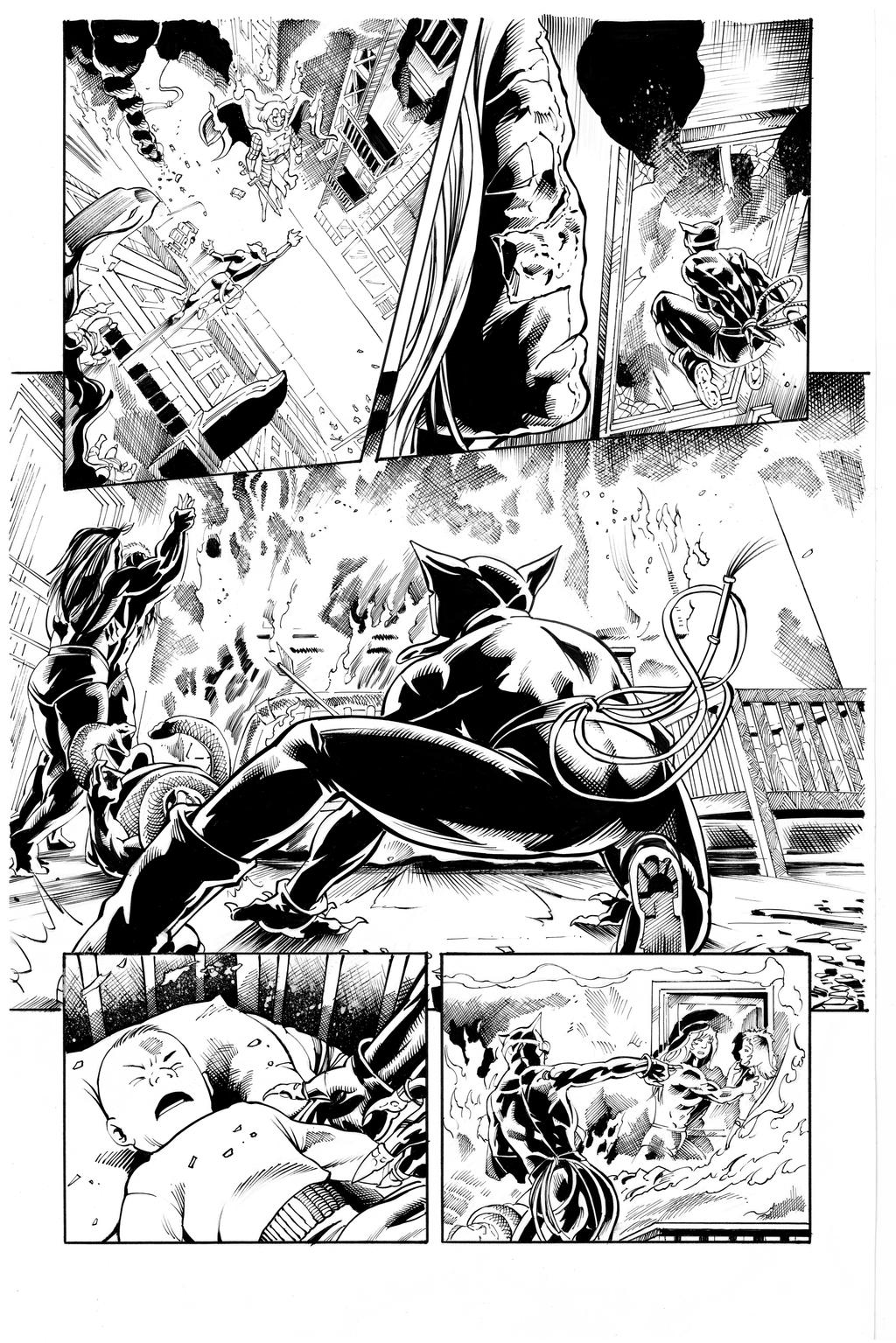 Catwoman By Esparza Clean