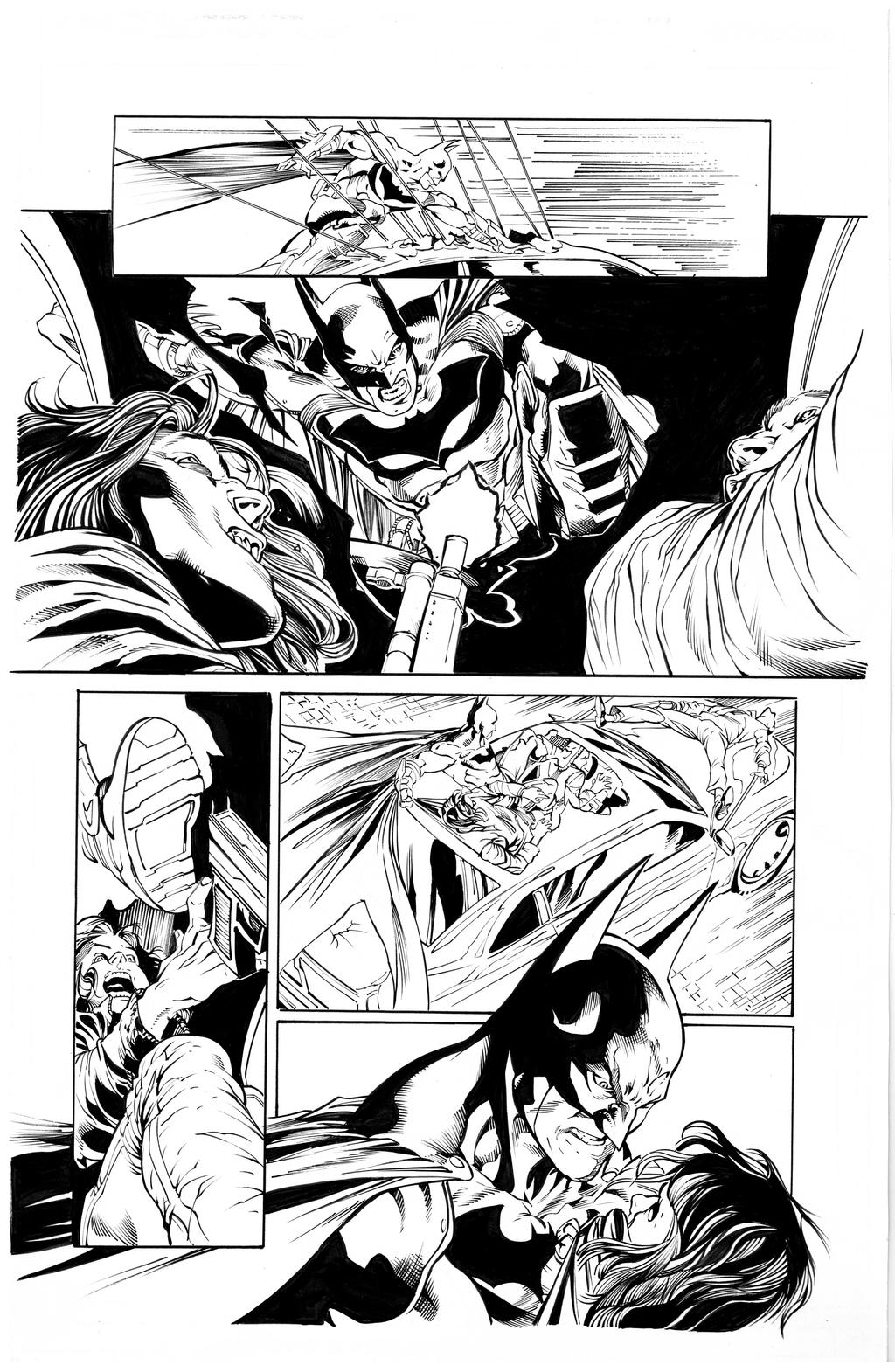 Batman By Rob Rocha 2 inks Curiel