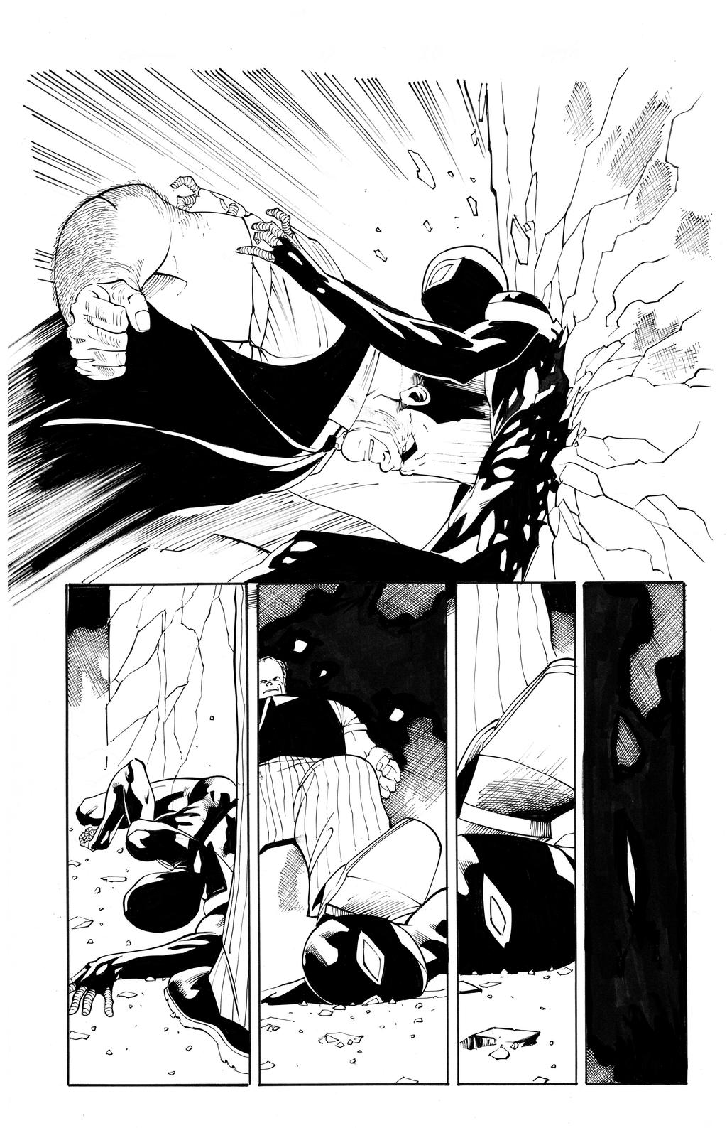 Spiderman By Bazal inks Curiel