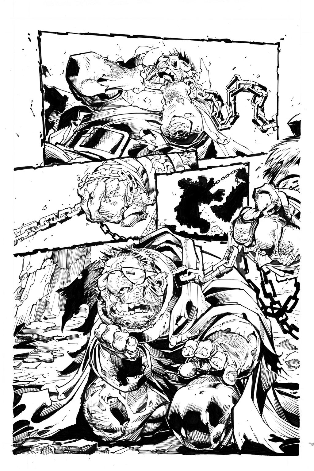 Mole Man By Madureira inks by Curiel