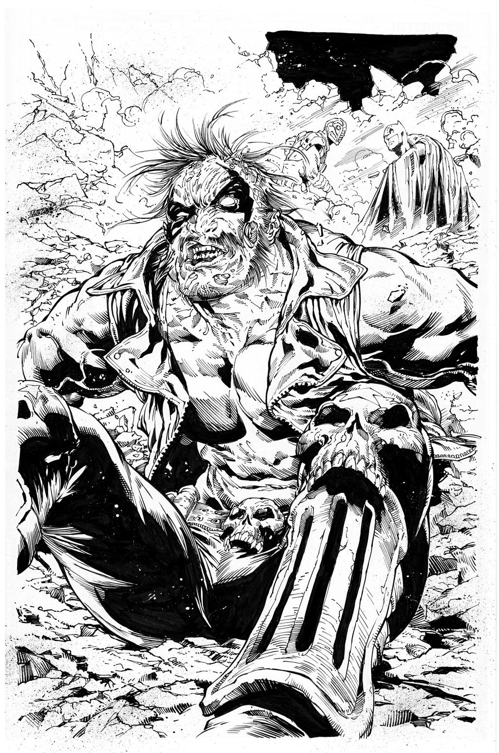 Lobo By Robson Rocha inks by Curiel