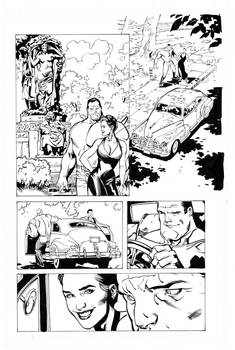 Tom Strong 3 By Yanick Paquette inks by Curiel