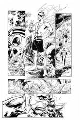 the terrifics by Ivan Reis inks by Curiel