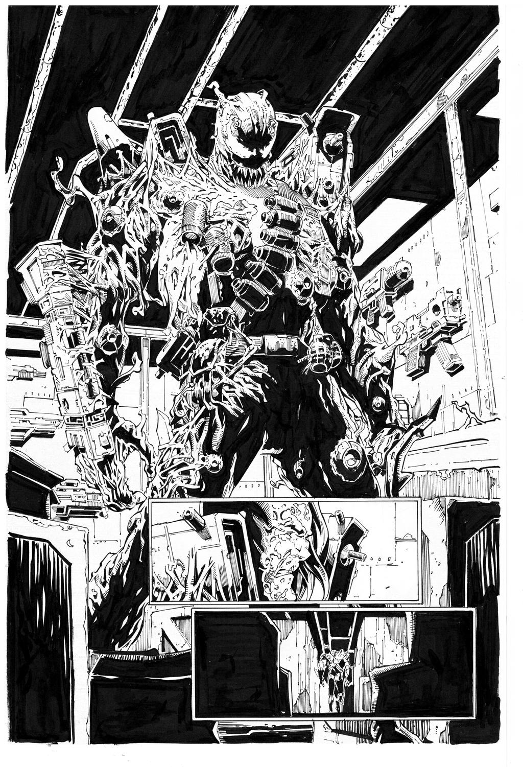 Venom By Ryan Stegman, inks by Curiel