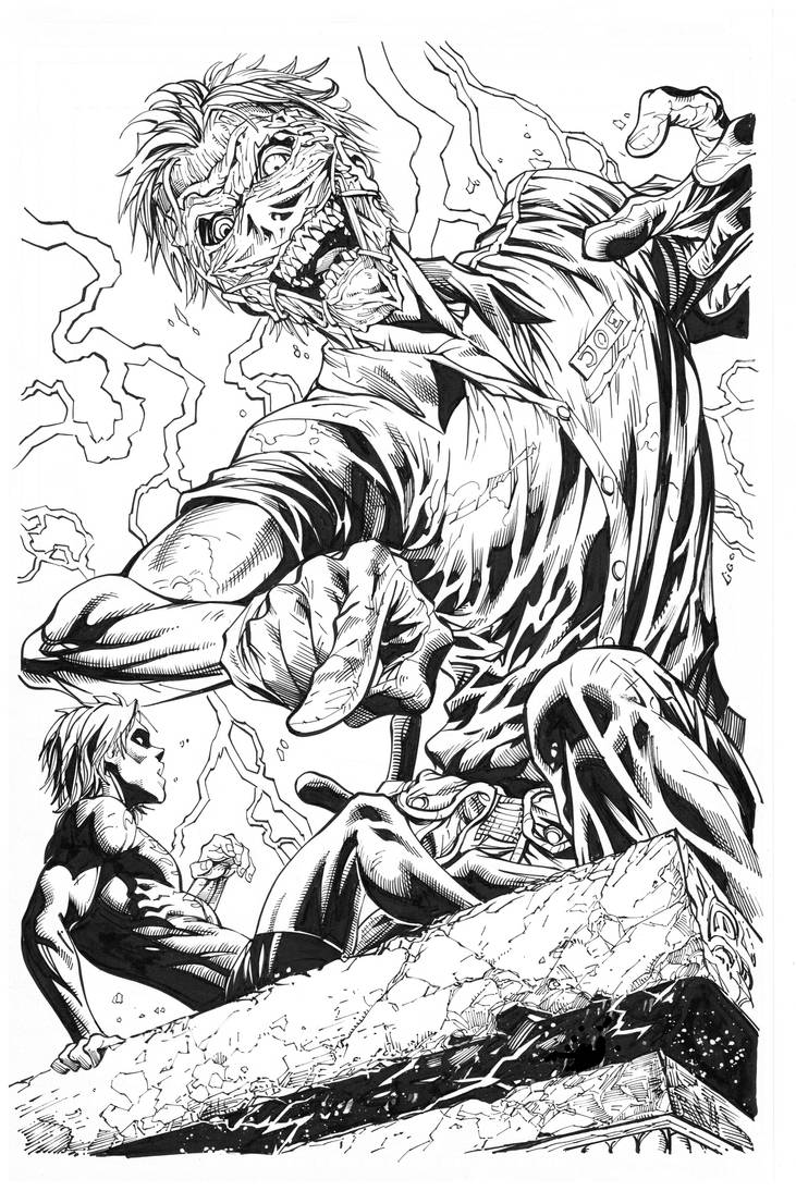 Joker By Kirkman Inks By Curiel By Ulisescuriel On Deviantart Joker By Kirkman Inks By Curiel By Ulisescuriel On Deviantart