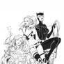 Batgirls By Joe Benitez Clean