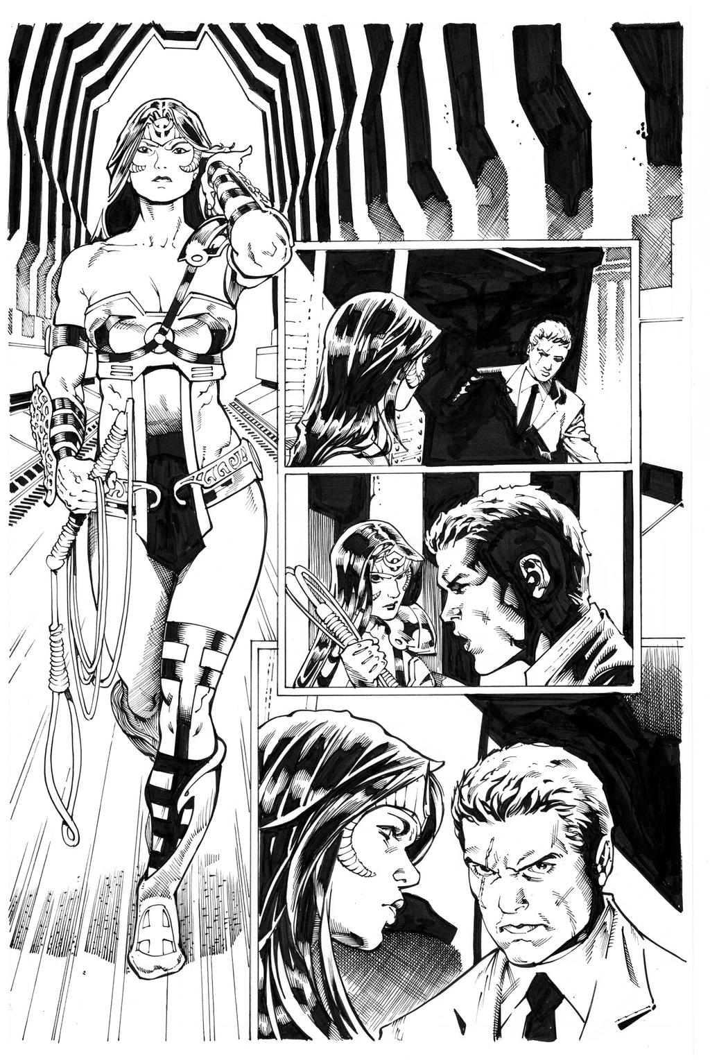 Earth 2 By Paulo Siqueira, inks by Curiel