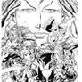 X-men By Mike Zeck, inks by Curiel