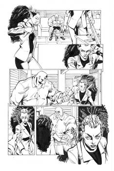 Kingpin By Mike Hawthorne inks by Curiel