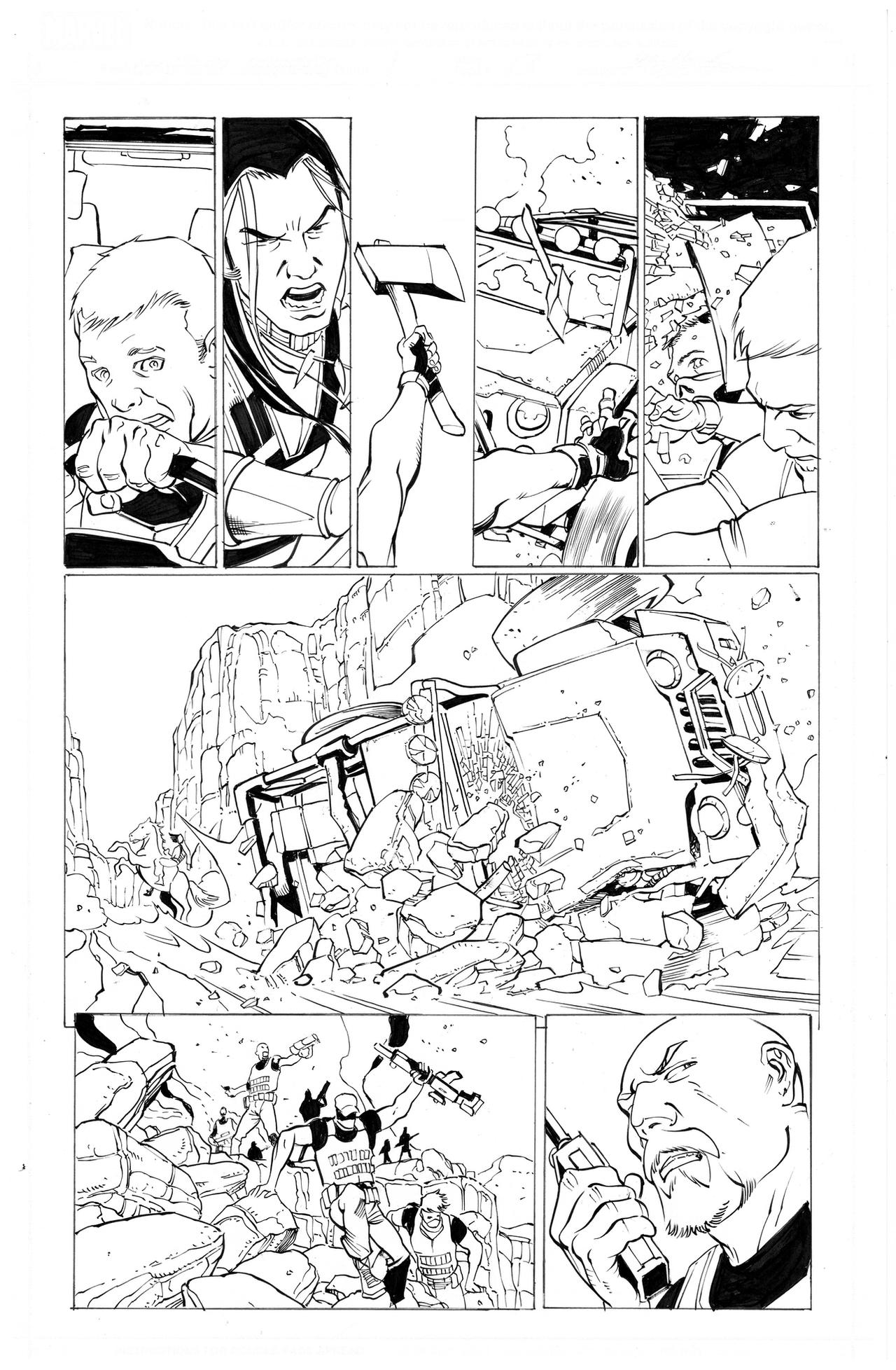 Avengers By Pacheco inks by Curiel