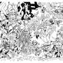 marvel cosmic by Ron Lim, inks by Curiel