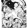 Suicide Squad By Rafa Sandoval inks by Curiel