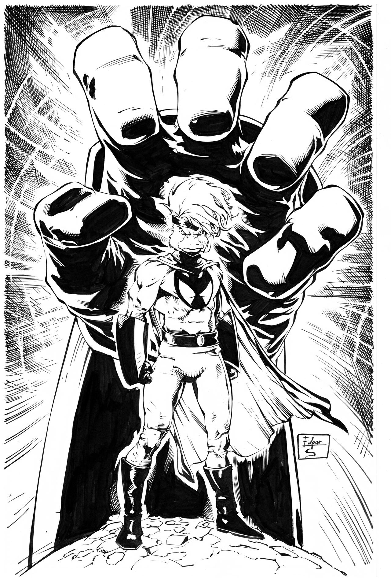 Ultrapato By Edgar Salazar inks by Curiel