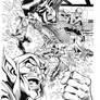 Spidey By Ron Frenz, inks by Curiel