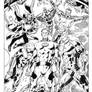 Marvel Heroes By Hitch, inks by Curiel