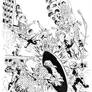 Marvel Zombies By Mike Hawthorne, inks Curiel