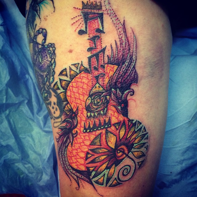Acoustic Guitar Tattoo by LJ5784 on DeviantArt Acoustic Guitar Tattoo by LJ5784 on DeviantArt