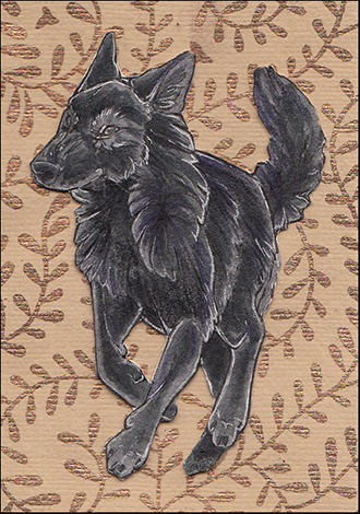 ACEO - Back to Black