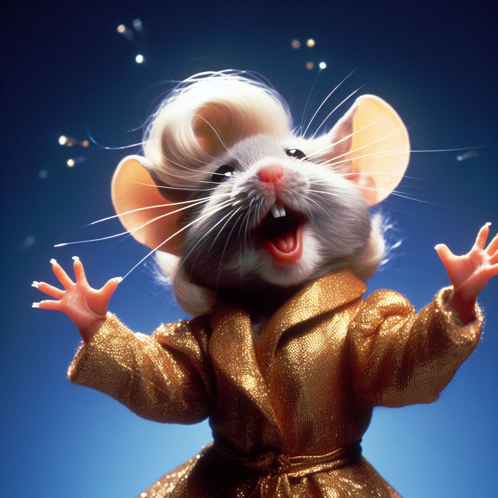 A Rapping Mouse Mouse Singer by OldBoogie on DeviantArt