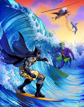 Surfs Up Batman