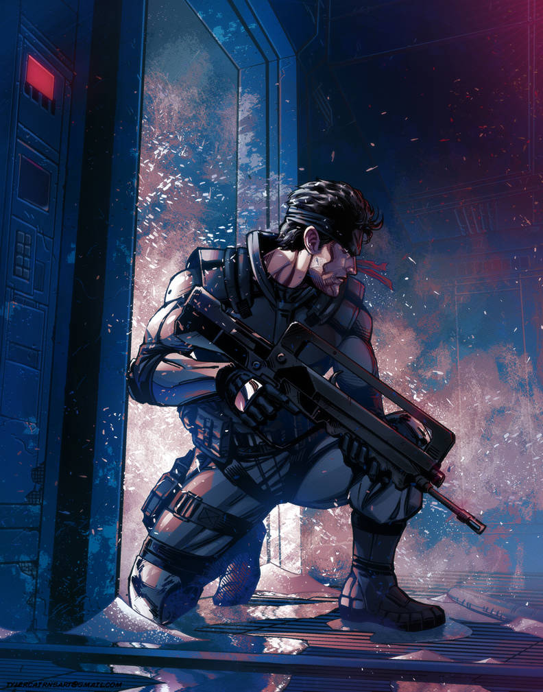 Solid Snake By Tylercairnsart On DeviantArt solid-snake-by-tylercairnsart-on-deviantart
