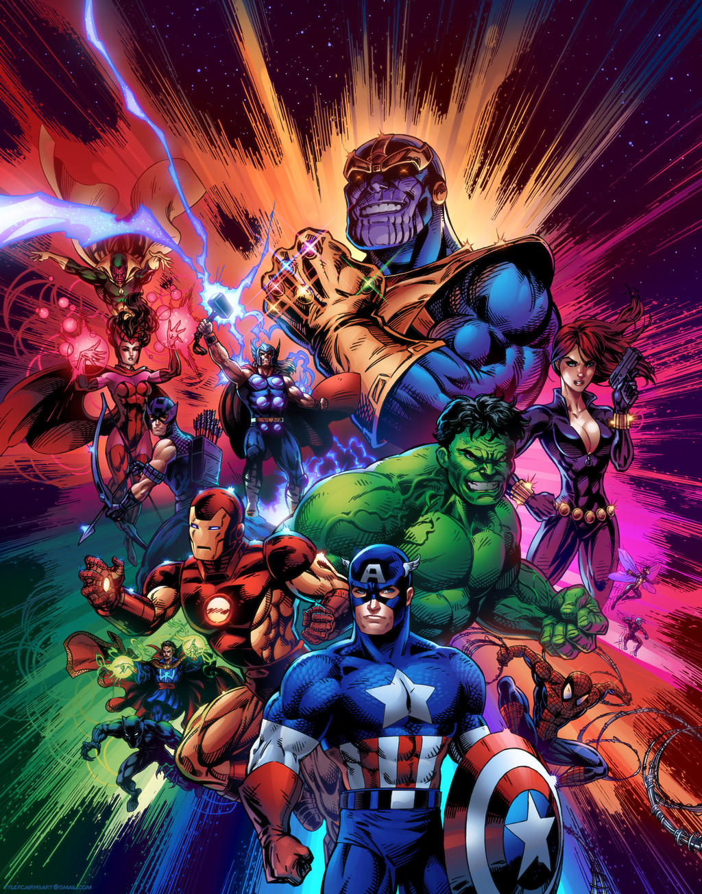 Infinity War By Tylercairnsart On DeviantArt