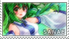 Sanae Kochiya stamp by Zerebos