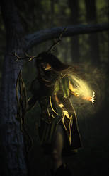 Antler Dryad