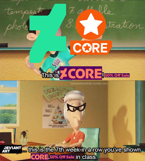 DeviantArt Core sale meme by ScarletAmethyst-R on DeviantArt