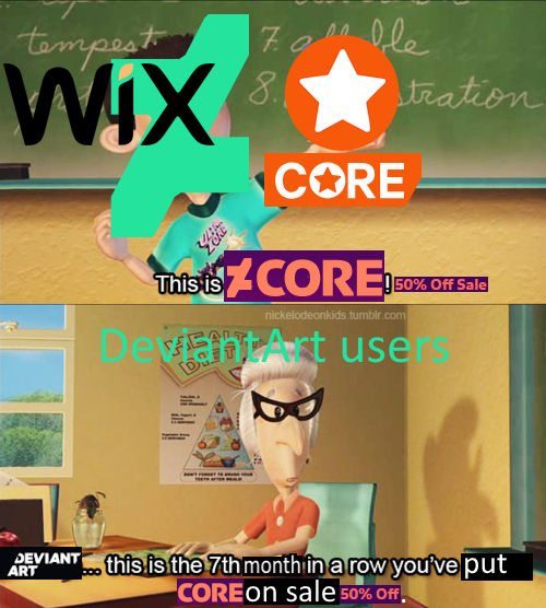 Deviahnt Core DeviantArt Core 50% off meme 2 by ScarletAmethyst-R on DeviantArt