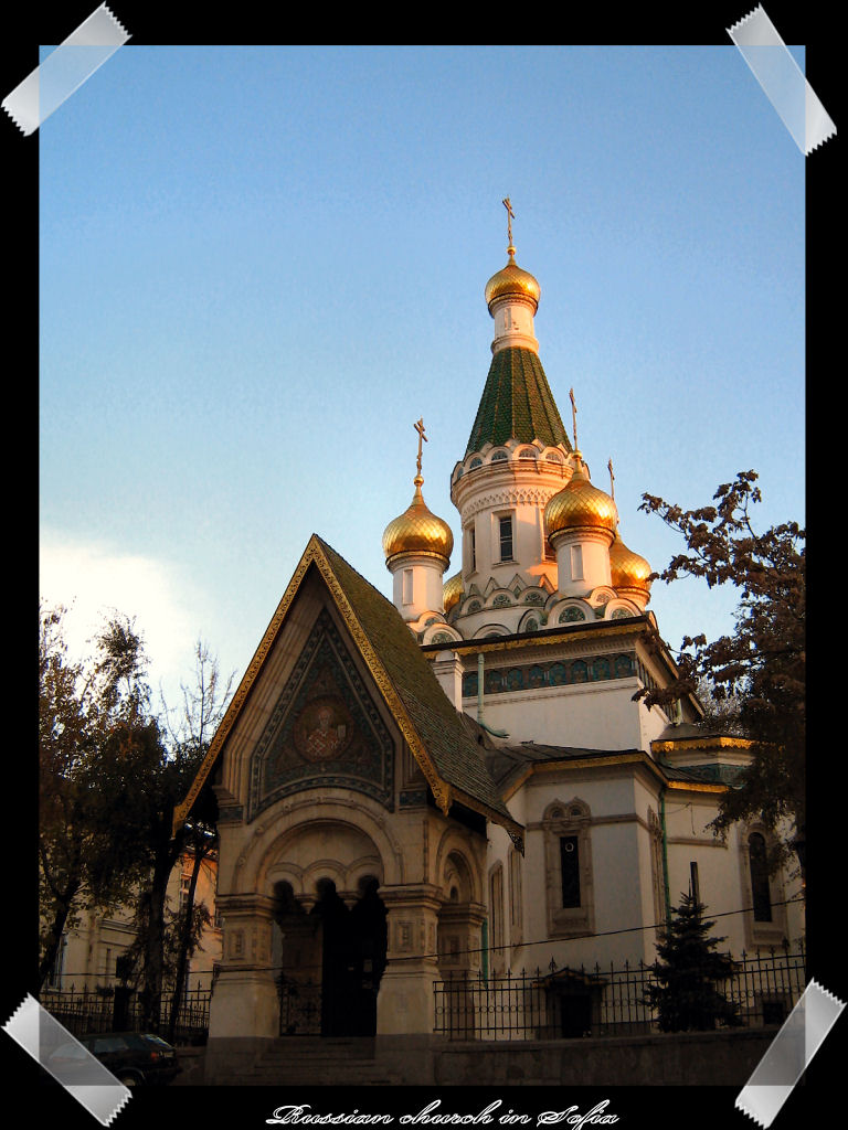 Russian church in Sofia