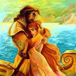 Sansa and Sandor (Tristan and Isolde)