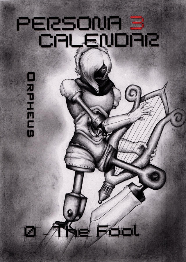 Persona 3 Calendar Frontpage by ElStormo on DeviantArt
