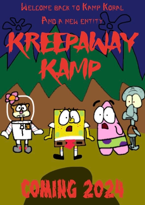 Kreepaway Kamp as a horror movie poster by KDT3 on DeviantArt