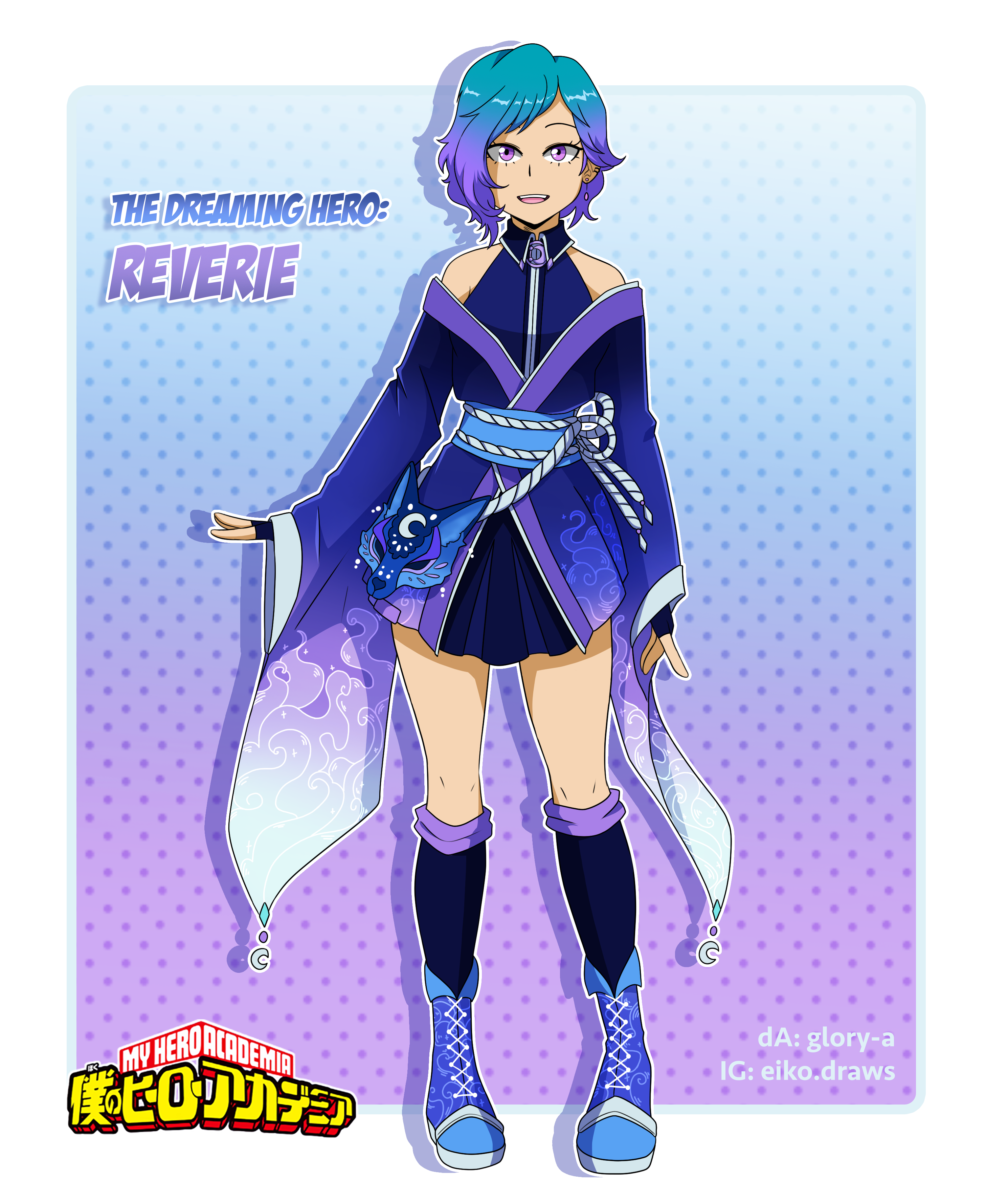 [BnHA] Reverie - Hero Costume Design (C)