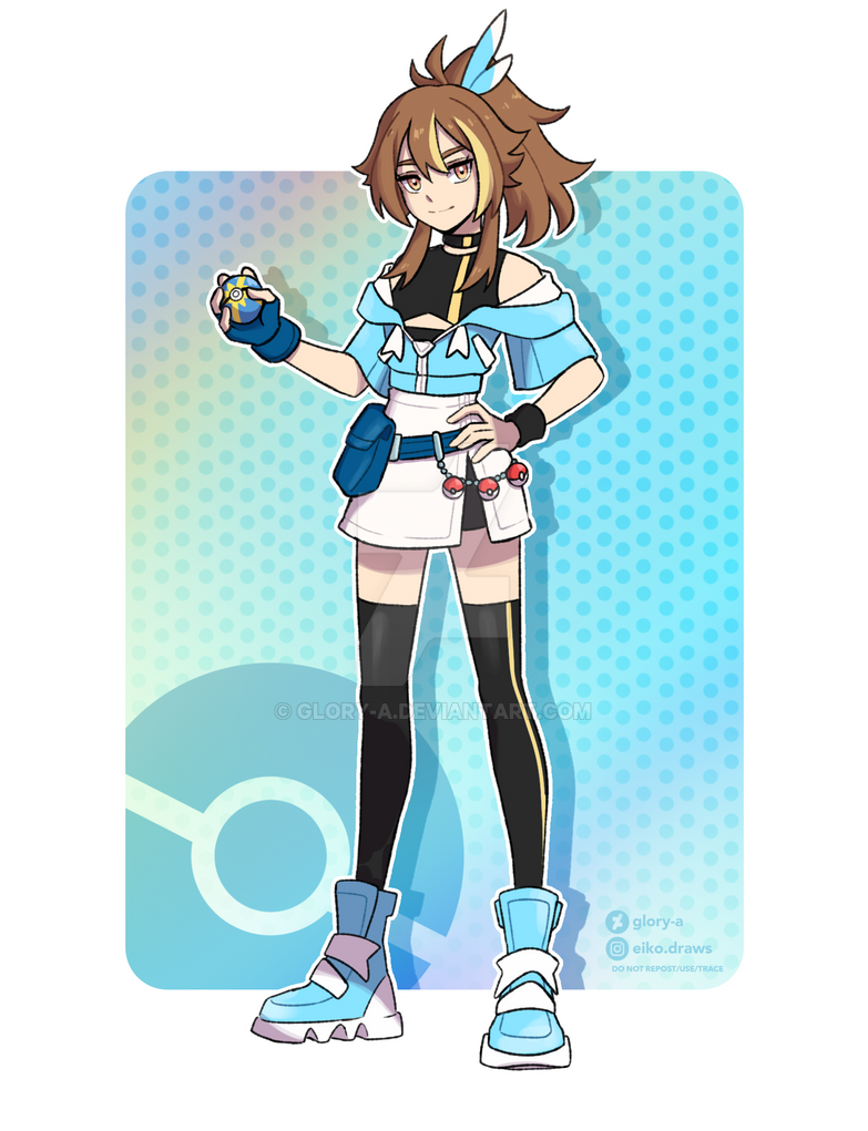 Pokemon Trainer OC by glorya on DeviantArt