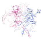 Tuxedo Hatter and Sailor Wonderland