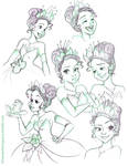 Tiana Sketches