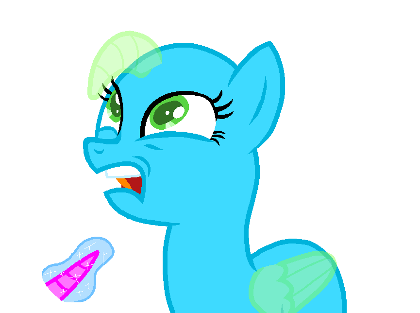 MLP Base What did you do to my horn?! (Base 4) by EmberBases on