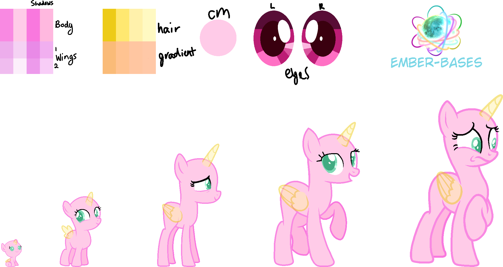 MLP Reference Base - Woah, I grew (Base #45) by Ember-Bases on DeviantArt