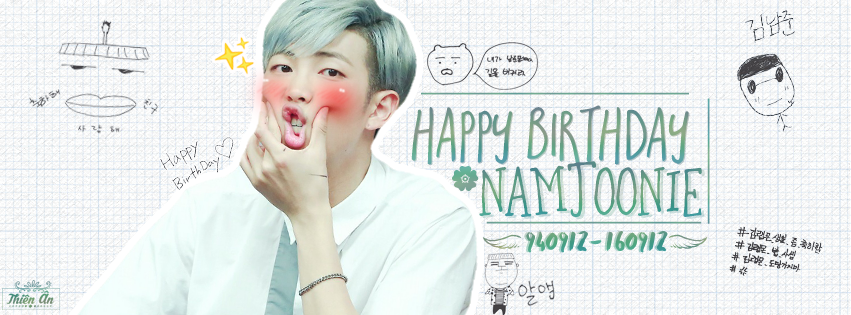 Happy birthday Namjoonie~~~