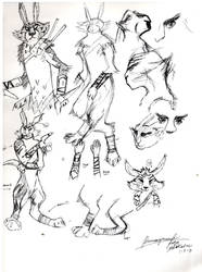 RotG Bunnymund sketches